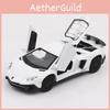 Wykwintny model samochodu Lamborghini Aventador Lp740 w skali 1/32, wykonany z metalu, z dźwiękiem i światłem