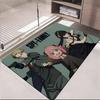 ANIME S-Spy Family Floor Mat Absorbent Floor Mat Non-Slip Entrance Rug for Bathrooms Restrooms and Toilets