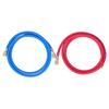Conditioner Refrigerant Recharge Hose  Conditioning Refrigeration Adding Tool Accessory(Double English Standard Joint 2Pcs 1.5meters )