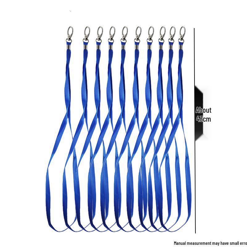 Thickened Plastic ID Card & Name Tag Holder with Metal Clip for Students