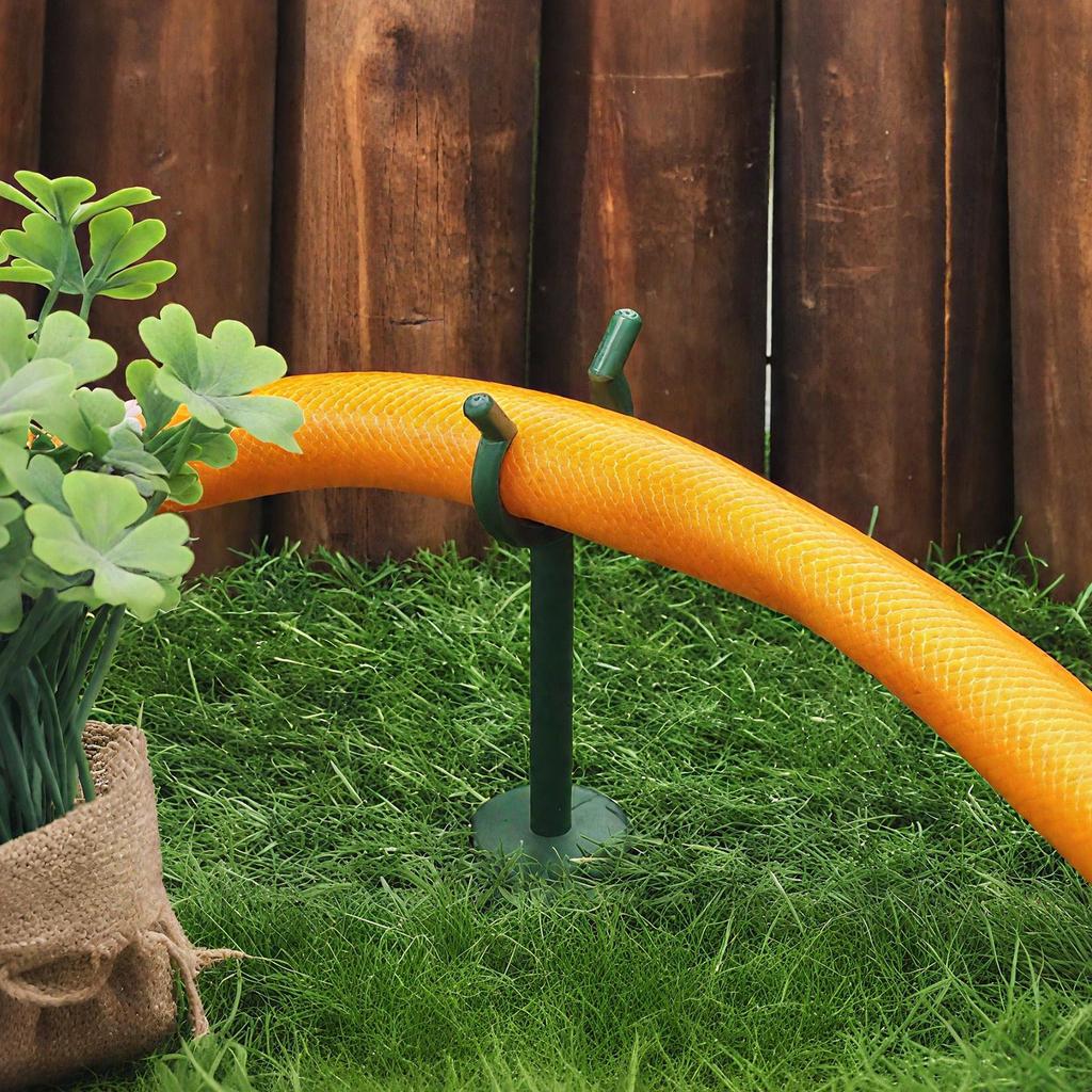 Hose Guide Hose Holder Spike for Lawn and Plant Saver 10 Pieces Plant Protection Irrigation Watering Holder Bracket for Yard