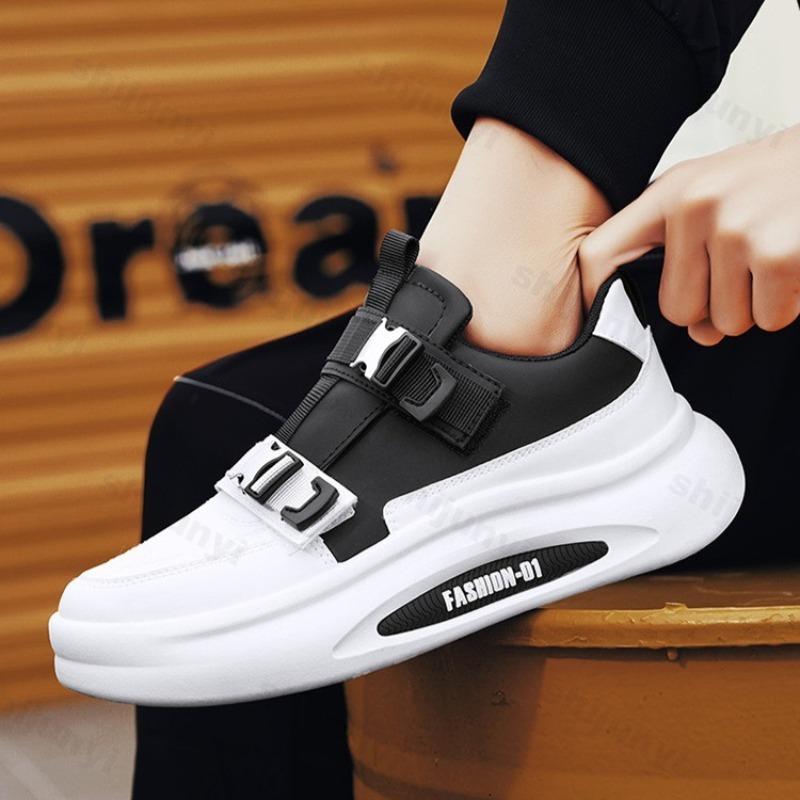 Fashion 2025 Autumn New Style Men's Niche Design Casual Low Top Thick Soled Shoes Fashion Trendy Comfortable Versatile Platform sneakers