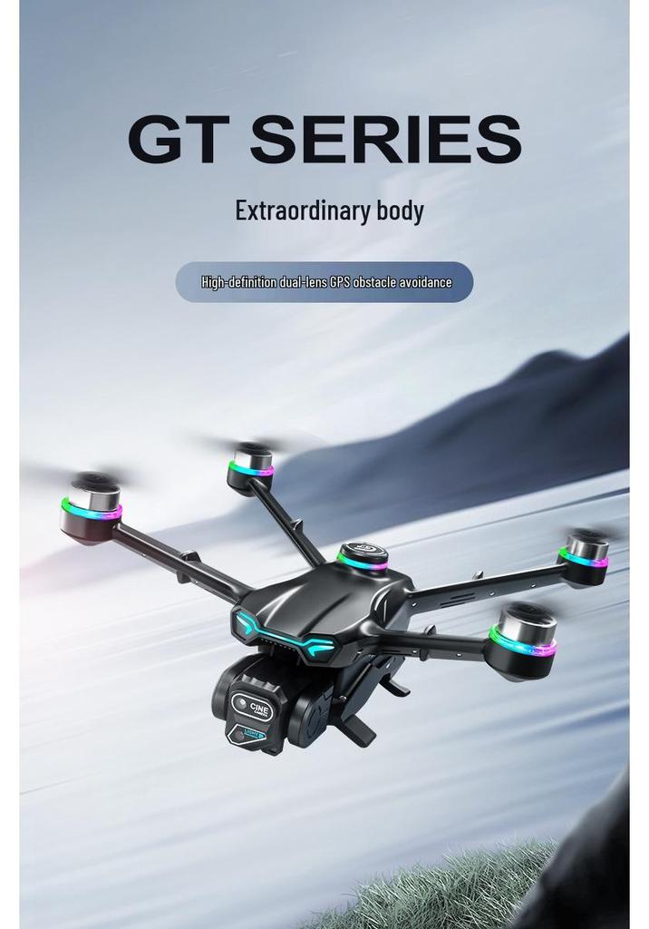 Drone GT6 Quadcopter: GPS, Long Battery Life, Brushless, Return Home, Aerial Photography, Remote Controlled.