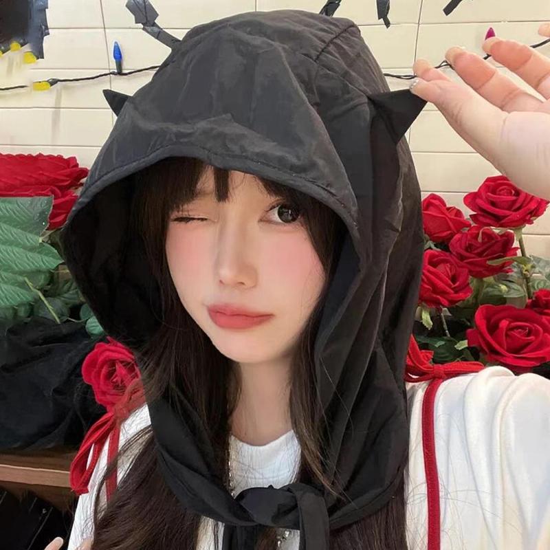 NEW 1PCS Women's Sun Hat with Cat Ears, Fashionable UPF Sun Protection Cap, Quick-Drying Adjustable Hat for Outdoor Activities