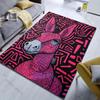 Various Sizes Pink Donkey Art Print Carpet Living Room Bedroom Bedside Sofa Floor Mat Modern Home Decor Area Rug Large Size