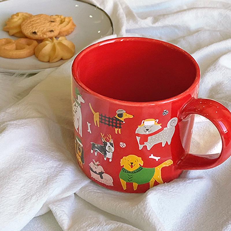 Cute Dogs Ceramics Mugs Coffee Mug Milk Tea Office Cups Drinkware the Best Birthday Gift