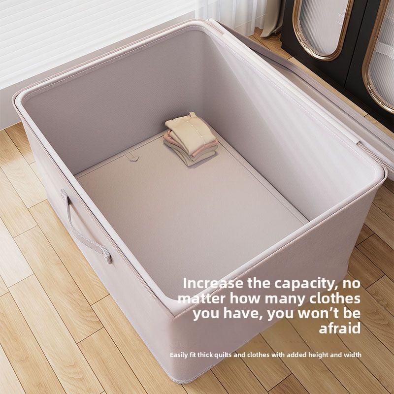 Collapsible Clothes Storage Bin For Bedroom Organization And Privacy