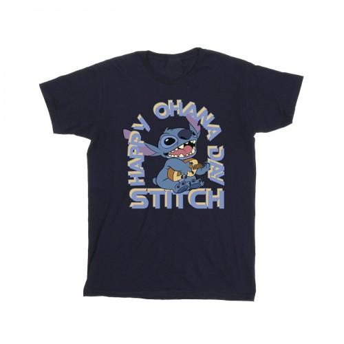 Lilo & Stitch Boys Day Of Ohana Cotton T-Shirt