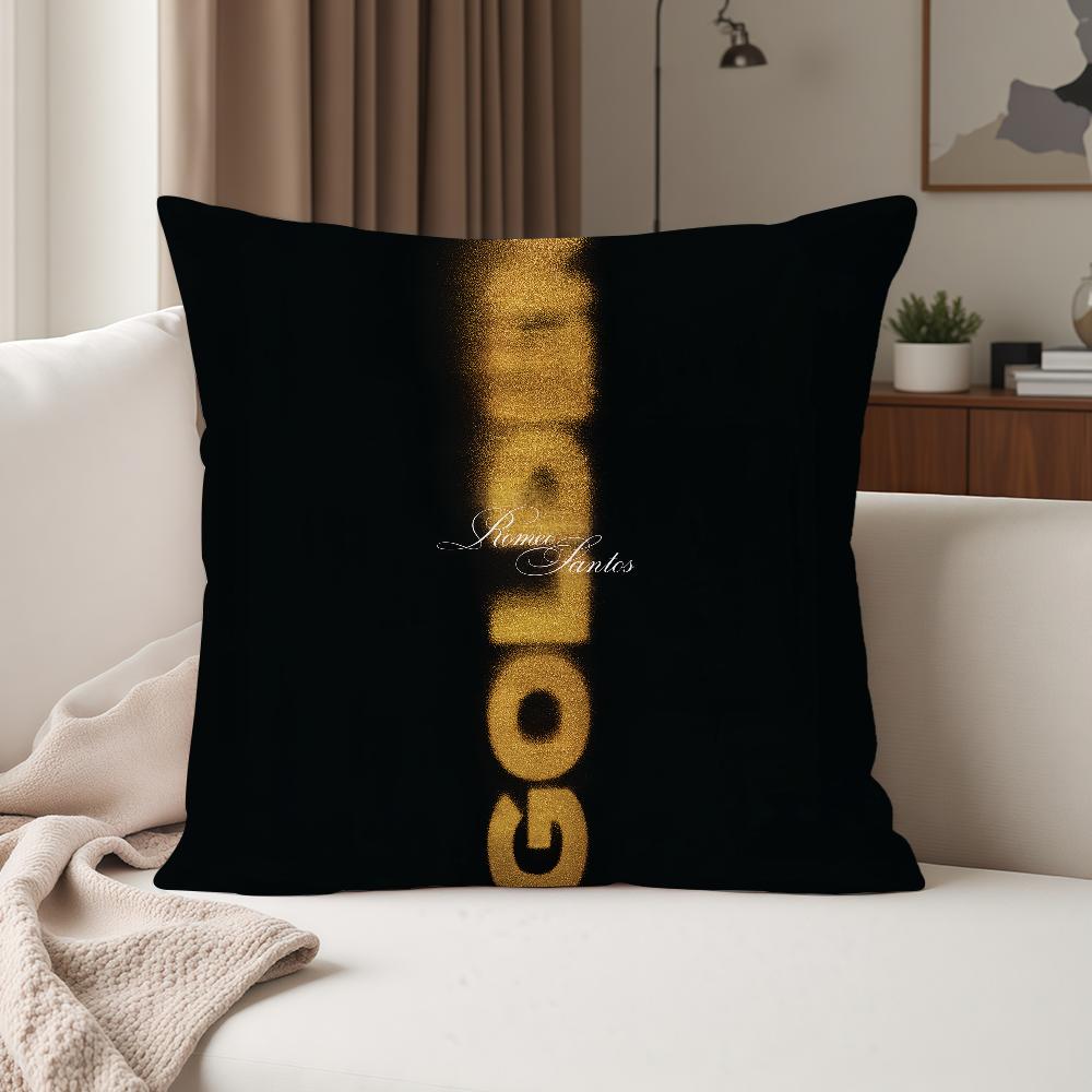 Latin Singer Rromeo Santos Better Late Than Never Pillow Case Suitable For Bedrooms Living Rooms Cars Home Decoration 30cmx30cm