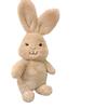 Brown Rabbit Plush Toy Animal Stuffed Doll Sleep Soothing Decoration Gift Kids