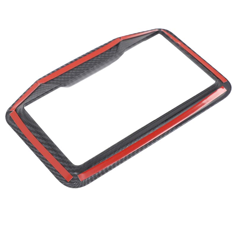 ABS Carbon Fiber For BMW X3 G45 2026 Car Rear Armrest Storage Compartment Decorative Frame Sticker Car Interior Accessories