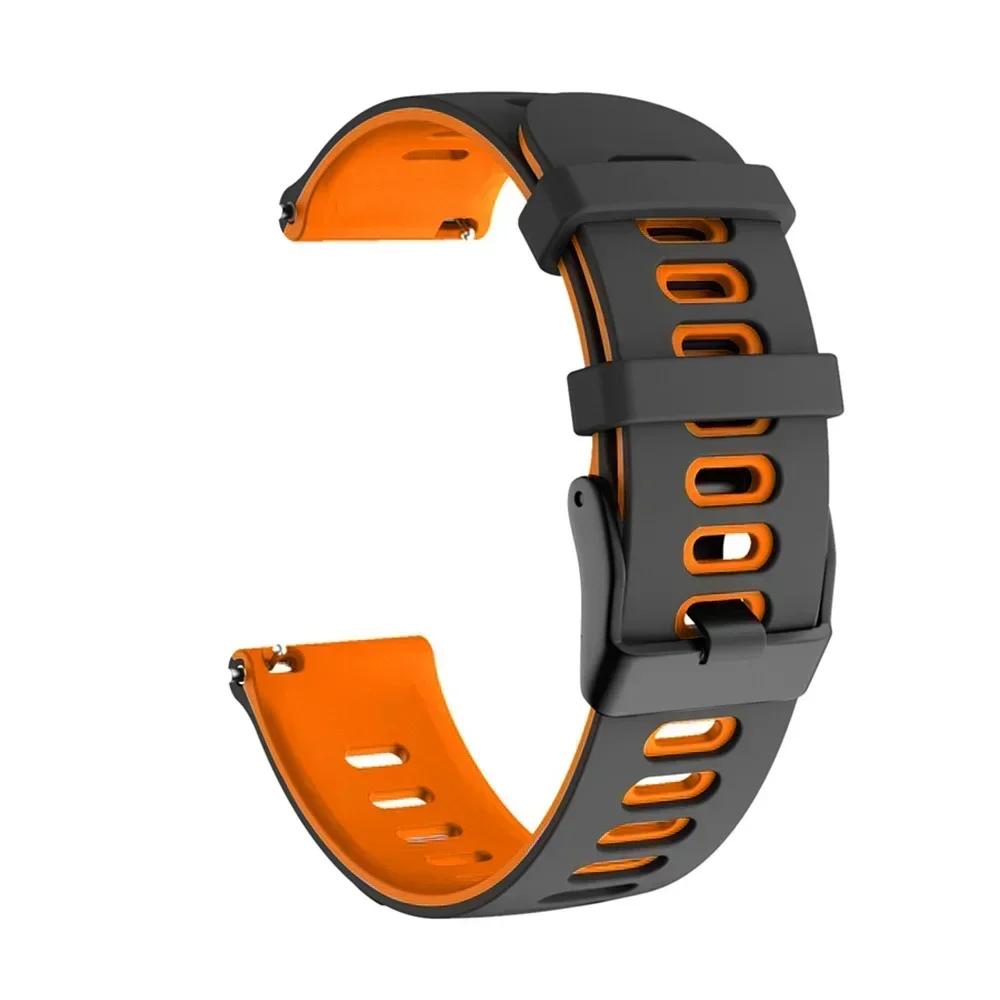 Silikon 22 20mm Uhrenarmband für HUAWEI WATCH GT 4 Pro 46mm Armband GT 3 SE 2 42mm HONOR Magic Watch4 GS 3 Pro Ersatzarmband