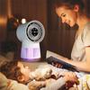 Wentylator z Lampą Zwalczającą Komary 2 w 1 USB Akumulatorowy Lampa Elektryczna Zwalczająca Komary Niskoszumowa Lampa Zwalczająca Komary Falą Świetlną Lampa Zwalczająca Komary dla Matki i Dziecka