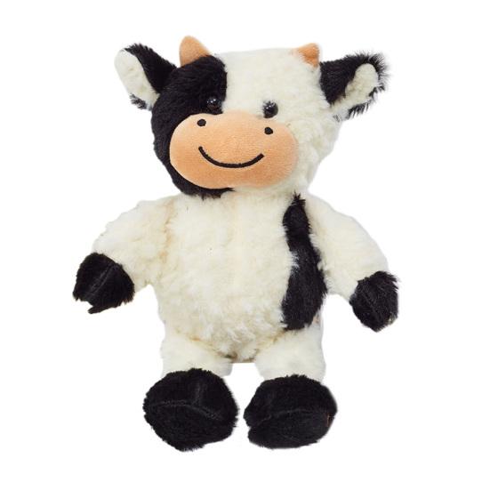 Cow Plush Stuffed Animal Toy 9 Inch Cow Plush Keychain Fluffy Cow Portable Stuffed Toy Perfect Birthday Gift