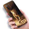 Etui na telefon Lion Alpha Male Cub Dla Xiaomi Redmi Note 5 6 9T K20 K40 K50 Pro 7A 8A 9A 9C 9i 10A 10C A1 S2 Miękkie TPU Czarne Etui