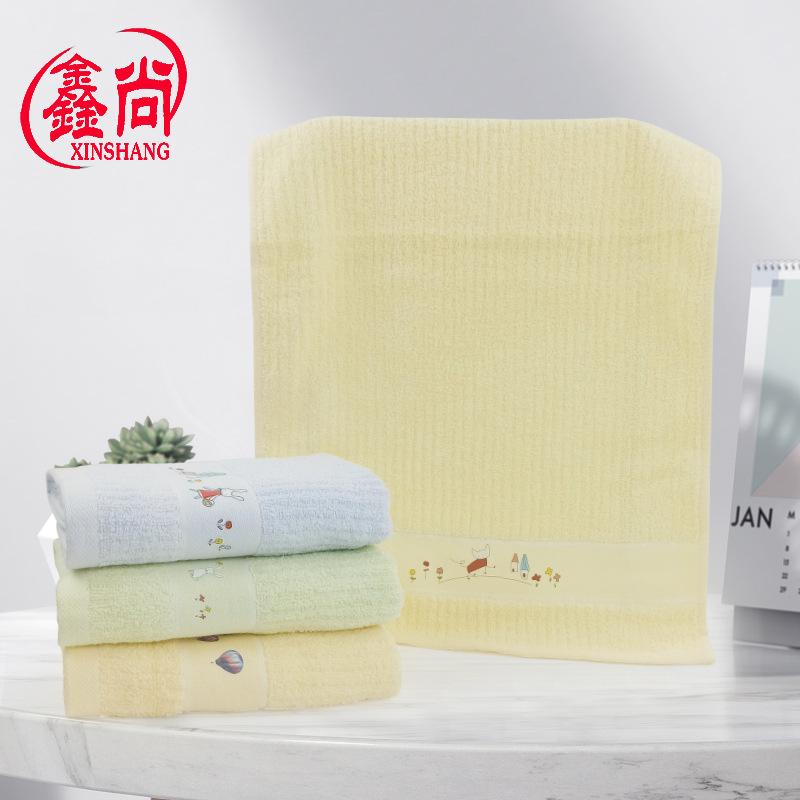 Towel pure cotton face towel cartoon offset printing broken file household face towel supermarket wine daily necessities towel