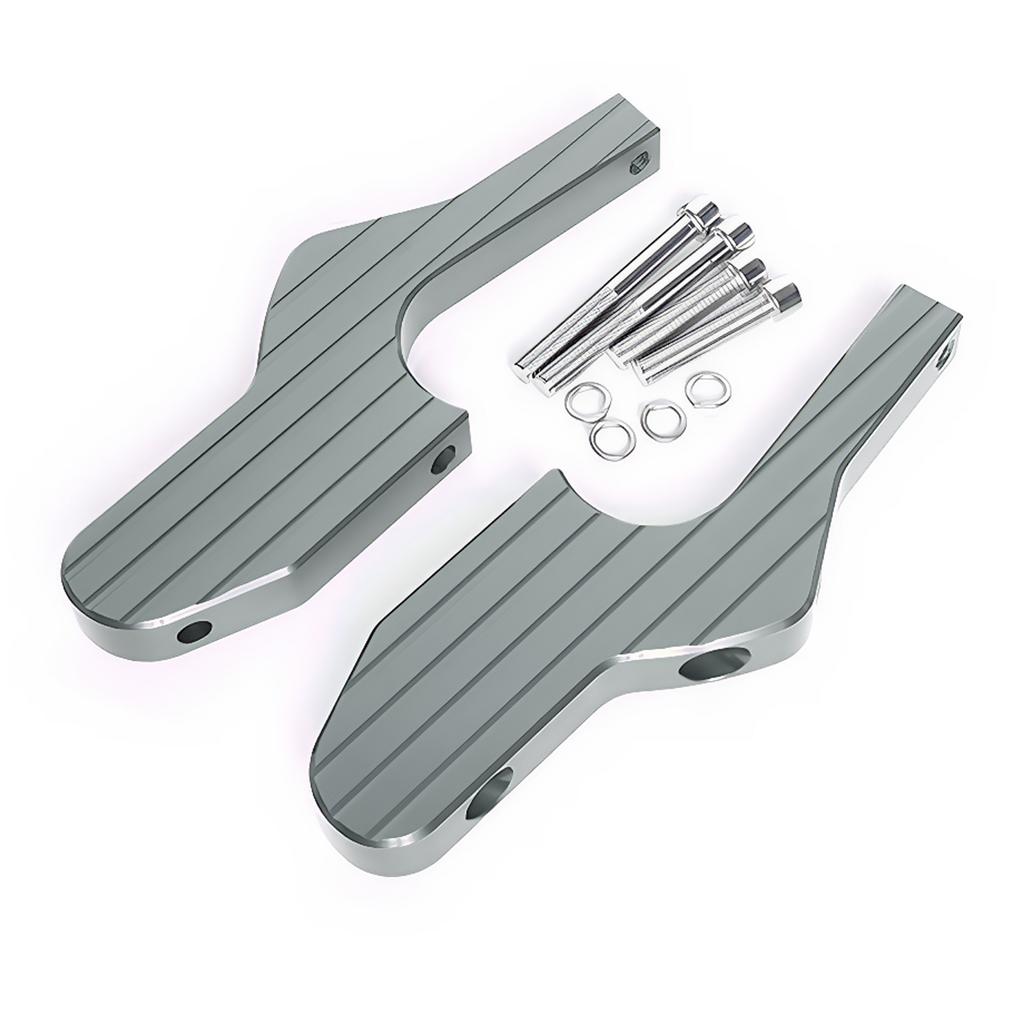 Aluminum Foot Peg Extensions Extended Footpegs for Vespa GT GTS GTV 60 125 200 250 300 300ie Vespa Motorcycle Parts