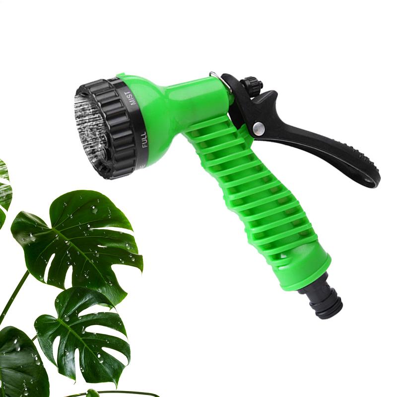 Garden Hose Nozzle Small Hose Spray Nozzle Sprayer 7 Spray Patterns Adjustable Plant Watering Nozzle Water Hose Nozzle