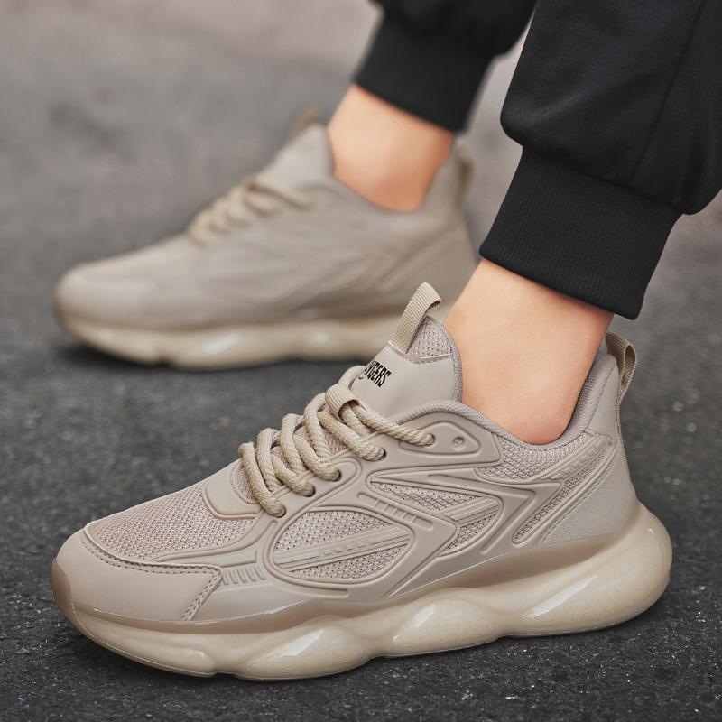 New Men's Casual Sports Shoes Comfortable Rebound Versatile Four Seasons Outdoor Fashion Anti Slip Wear Resistant Running Shoes