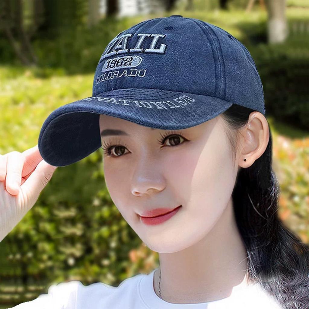 Baseball Letterings Alphabet Vall Stitched Stitching Embroidered Vintage American Women  Men For Neutral Gender Fresh Caps Peaked Hats Street