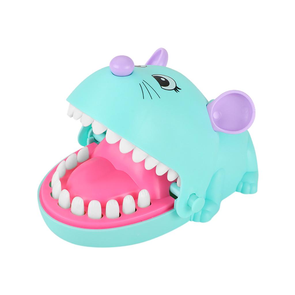 Funny Mouse Mouth Biting Finger Game Trick Prank Prop Kids Interactive Toy