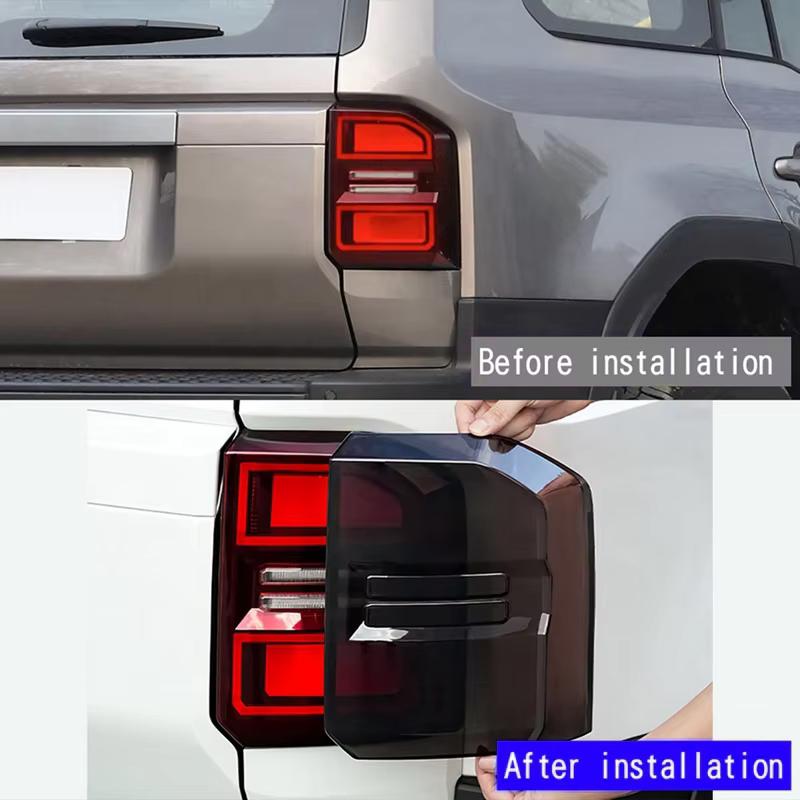 Car Tail Light Frame Rear Lamp Cover For Toyota Prado LC250 2024 Brake Light Decorative Cover