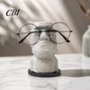 Studio Front Desk Display Moai Eyeglass Holder, Abstract Easter Island Stone Stand, Fun Glasses Artistic Accessory Creative Stands, Modern Decorative