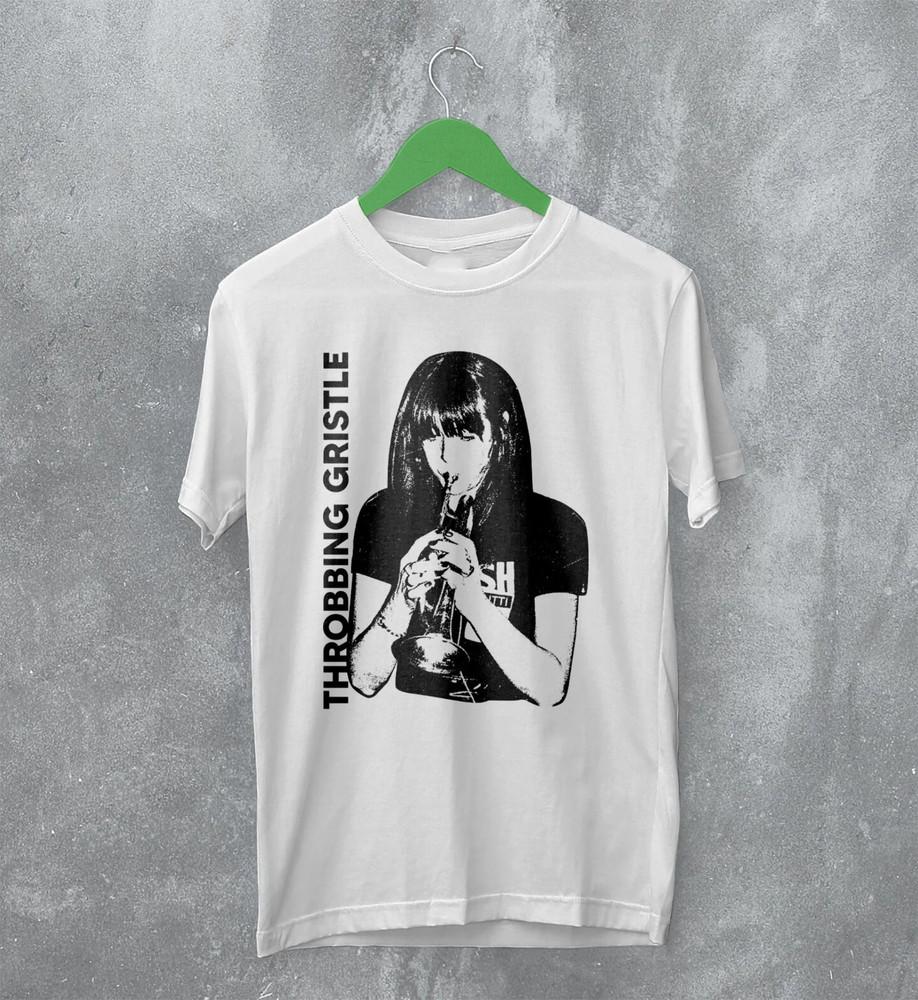 Throbbing Gristle Band Album For Fans Heavy Cotton White S-5XL T Shirt UR823 Unisex T-Shirt