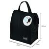 Pearl Metal Home Label Insulated Lunch Bag, Long, Black, D-6699