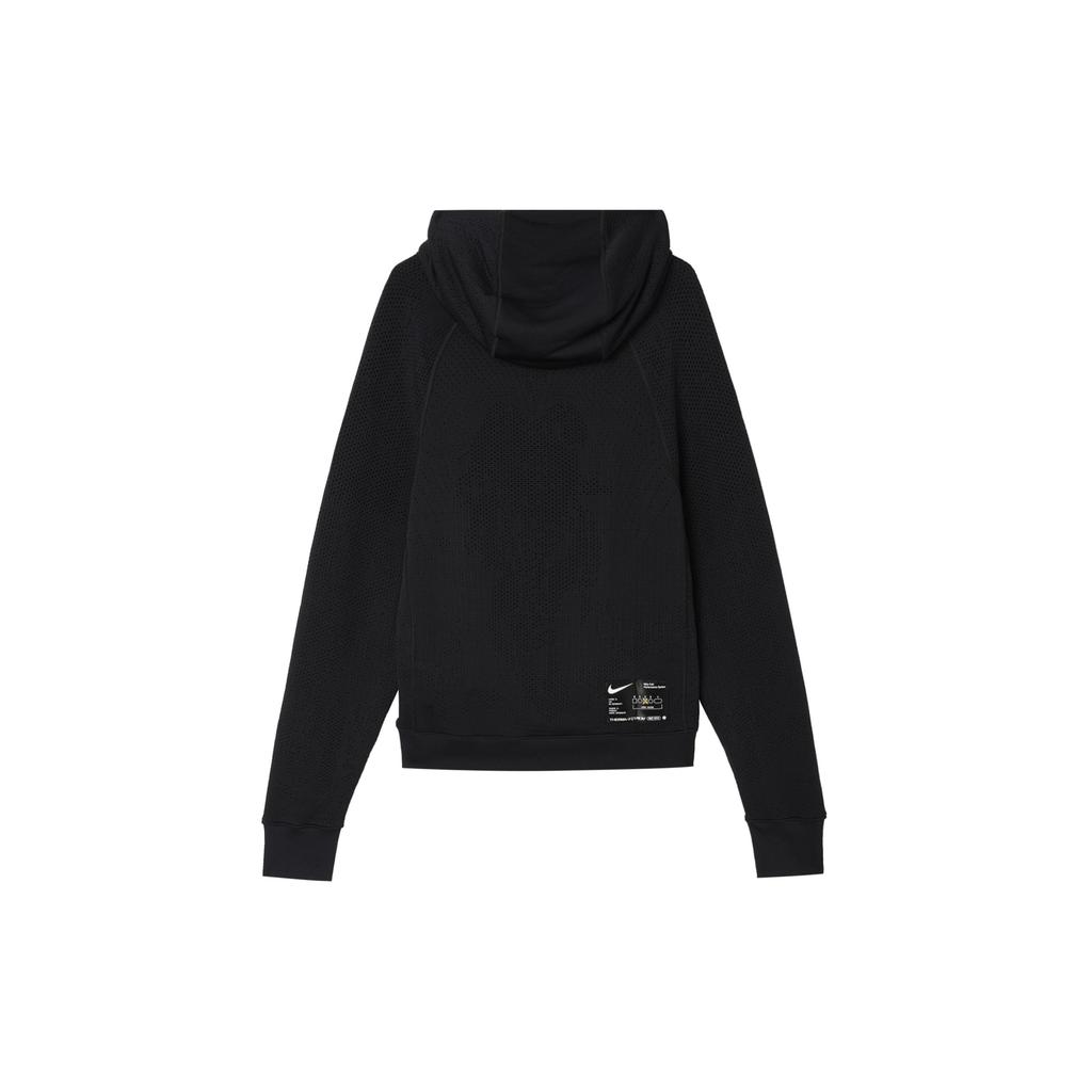 Nike Therma-Fit Adv A.P.S. Solid Color Hooded Casual Long Sleeve Sweatshirt Men Sweatshirt Black FB6848-010