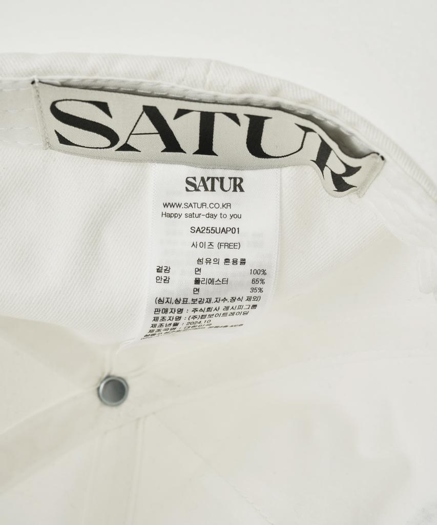 Seteo Vintage Casual Applique Ball Cap White