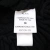 ALAIA [Domestically Authorized] AA9R2187CM626 Crinoline Flare Fine Knit Mini Skater Dress / dress 38 blackUsed