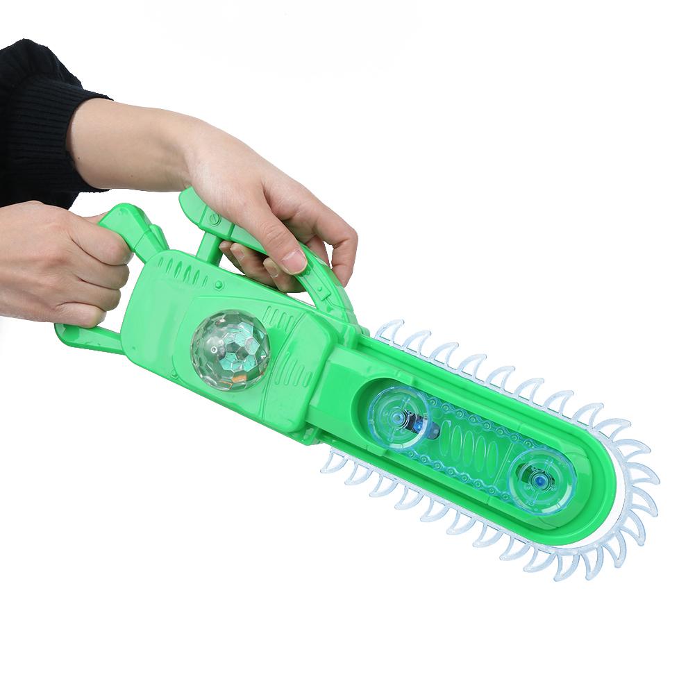 Electric Chain Saw Toy Highly Simulation Chain Saw Toy with Light Sound