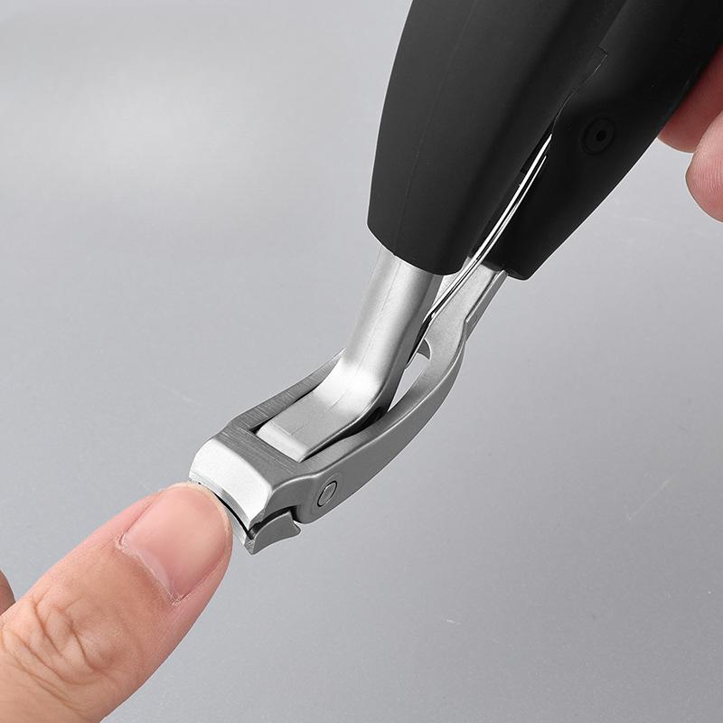 Toenail Clippers Professional Thick & Ingrown Nail Clippers for Men & Seniors Podiatrist Recommended Pedicure Clippers