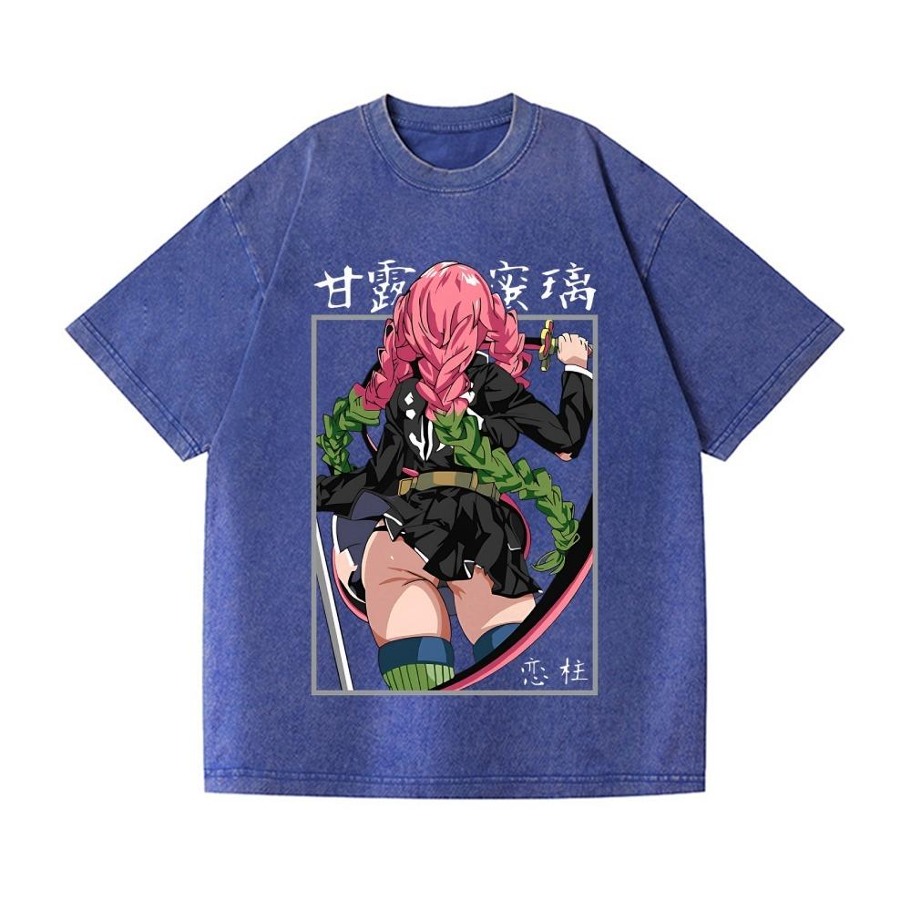 Oversized Harajuku T-shirts Casual Loose Short Sleeve Round Neck Chic Tees Fashion Summer Hiphop Washed Tunics