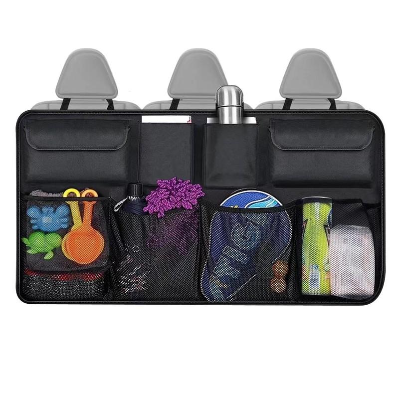 Car Seat Back Storage Hanging Bag SUV Car Waterproof Storage Storage Box Mesh Pocket Car Interior Supplies