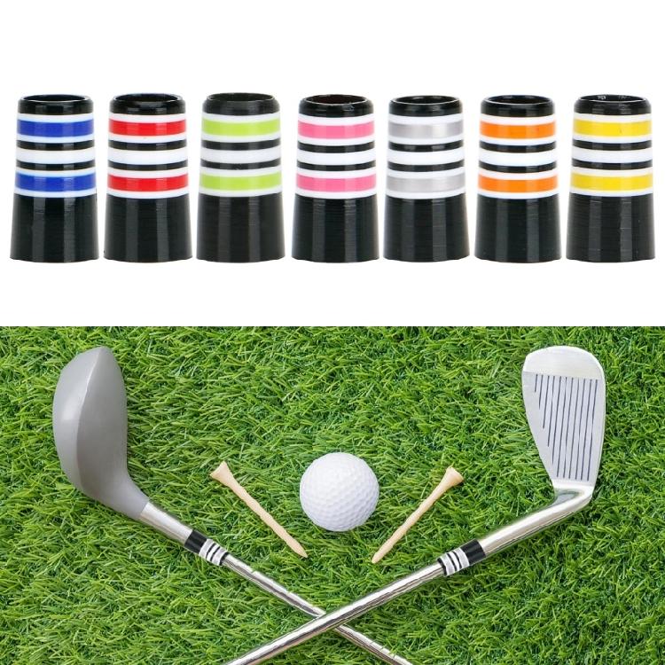 10Pcs MultiRing Golfs Iron Ferrules Golfs Tapered Ferrules Striped Golfs Iron Ferrules Replacement Golfs Accessories