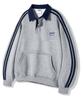 Yosemiti Og Rugby Collar Sweatshirt Gray Ymt-102