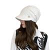 Autumn New Style Octagonal Hat Female Middle-aged Fashion All-match Peaked Cap Triangle Standard Pile Hat