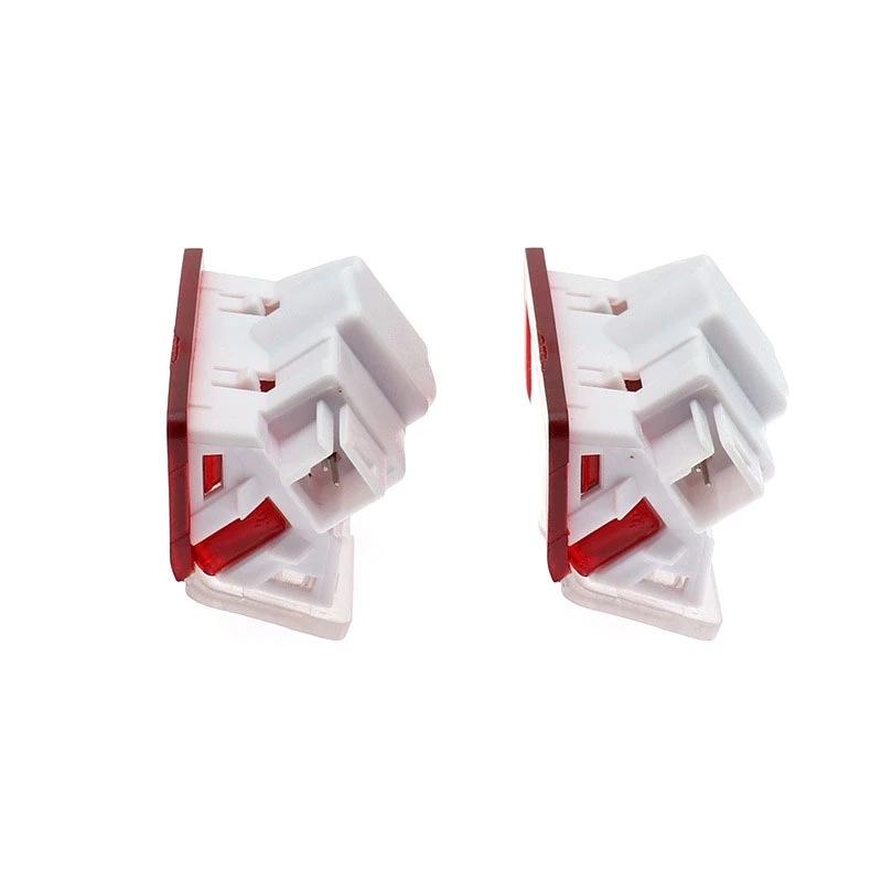 2 Stück HD Auto Willkommens-Türleuchten für Mercedes Benz E-Klasse C-Klasse A-Klasse B-Klasse GLB GLC GLE Amg LOGO Projektorlampe Auto Deko