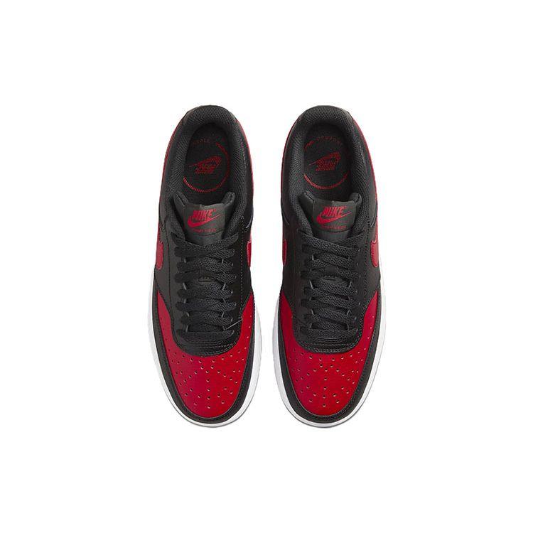 Nike Court Vision 1 Low Men's Black University Red White DV6488-001