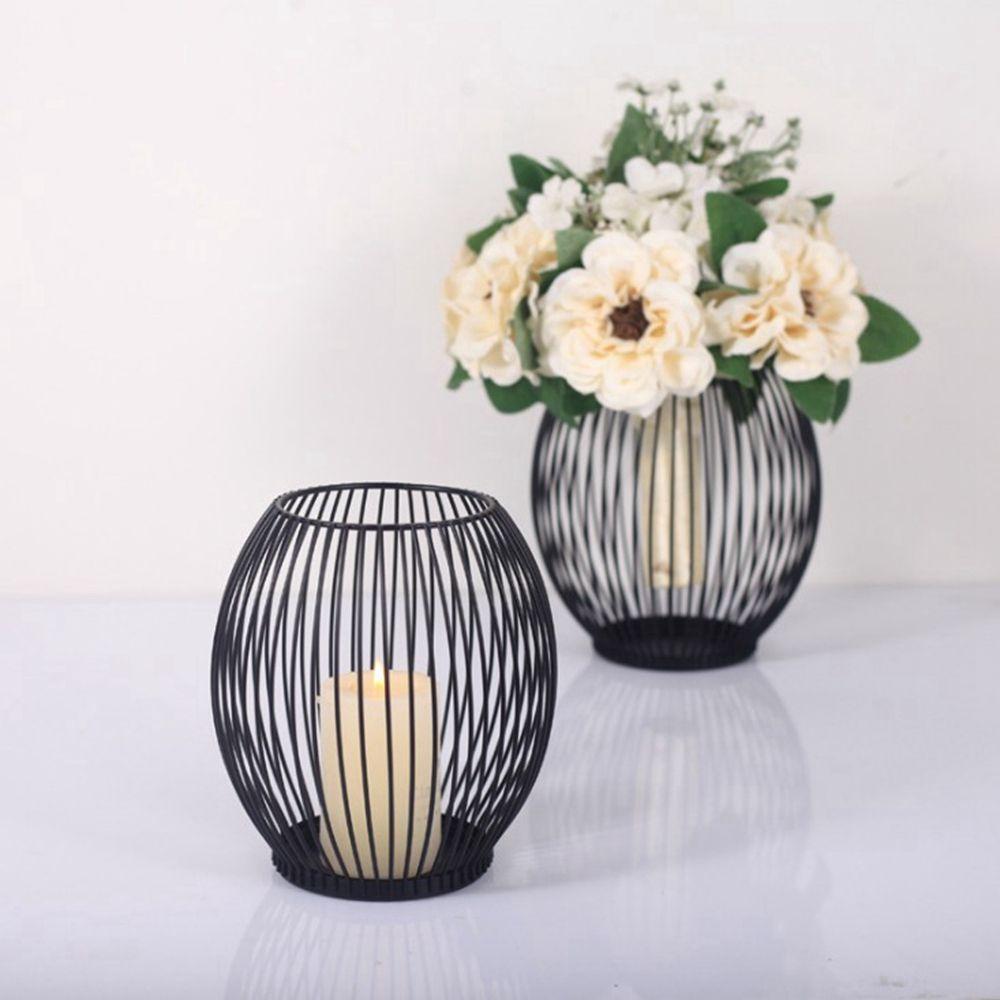 Stumpenkerzenleuchter Außen Kaminsims Heimdekoration Bodenkerzenhalter Vasenkerzenhalter