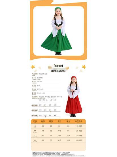 Children's Medieval Farm Dress Halloween Costume
