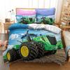 Farm Tractor 3d Bedding Set  Duvet Cover Set 3D Print Comforter Cover Bedclothes for Boy Girl Bedding Sets Bedroom Decor