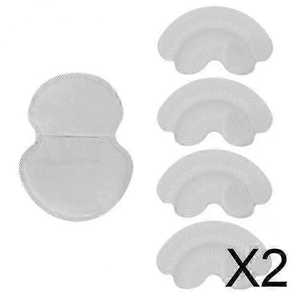 2xSummer Under Arm Sweat Pad Stickers Antiperspirant Guard Sheet 40Pcs