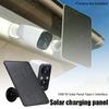 10W 5V Solar Panel Type-C Outdoor Solar Cells Charger Solar Panels for Doorbell Security Camera/Small Home Light System