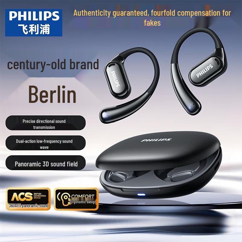 

Philips TAT3739 Open-Ear Sports Bluetooth Earphones