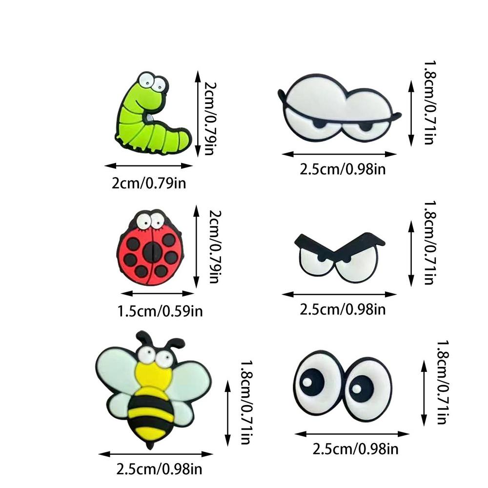 

6pcs Plant Magnets Eyes For Potted Plants, Funny Plant Safe Magnet Pins House Plant Accessories, For Plant Lovers