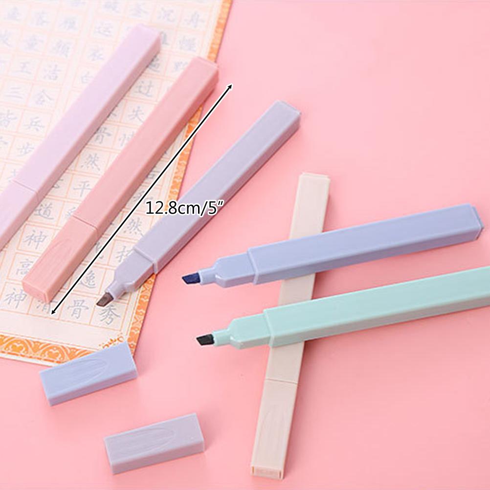 6 piese marker pixuri evidențiator set mână cont evidențiator pentru student culoare pictură schiță artă