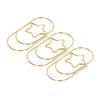 40Pcs   Paperclips Star   Rustproof Coating Multi Purpose Cute Paper Clips for Home School